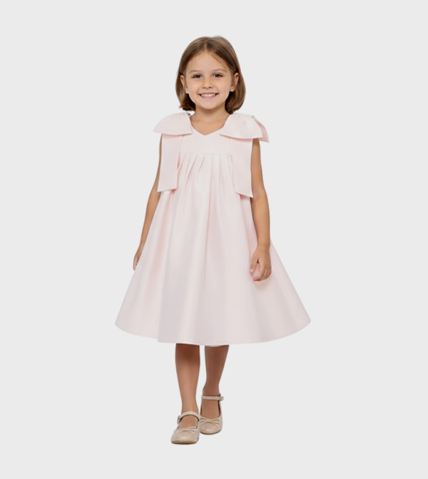 Ddaniela  kids ramadan dresses - Pink Party Dress