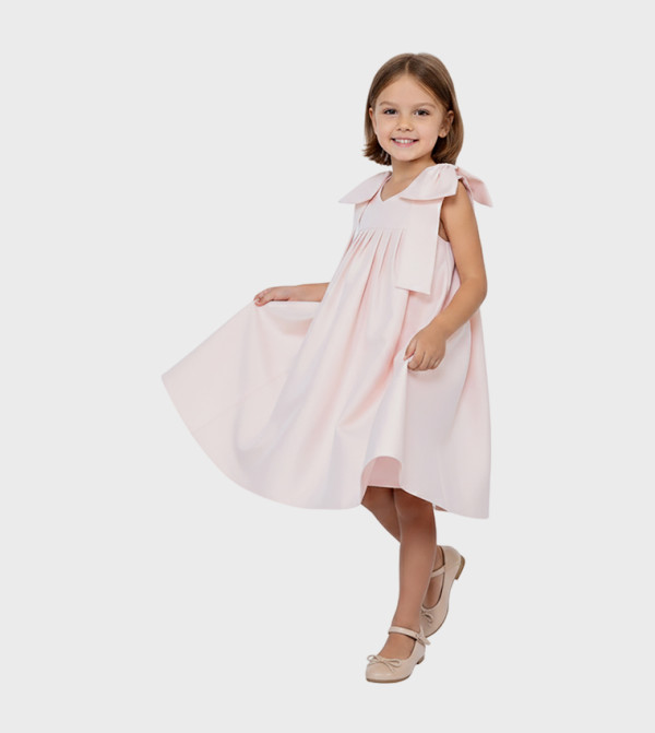Ddaniela  kids ramadan dresses - Pink Party Dress