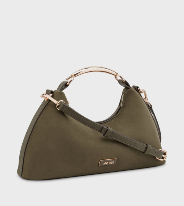 ناين وست  حقائب يد - زيتي  Handheld Bags