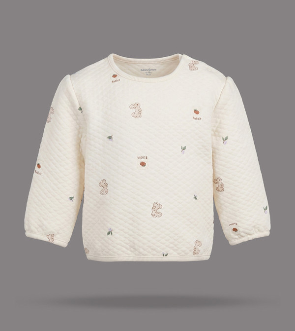 بيبيز آند مور  ملابس نوم - كريمي  مجموعات بلايز وبيجامة
