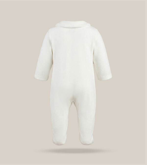BABIES & MORE  Sleep Suits/Footies - White Sleep Suits/Footies