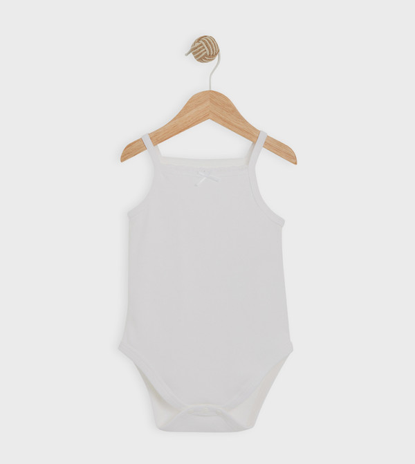 BABIES & MORE Baby Essentials - White Bodysuit