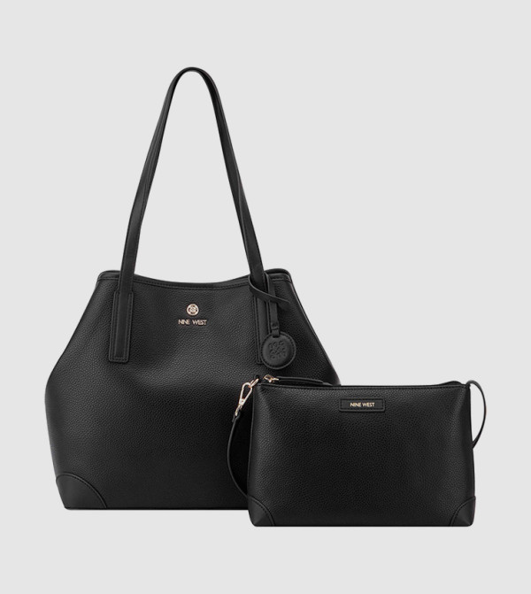 ناين وست ناين وست - أسود Tote Bag