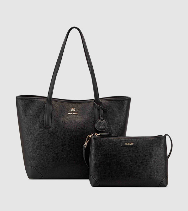 ناين وست ناين وست - أسود Tote Bag