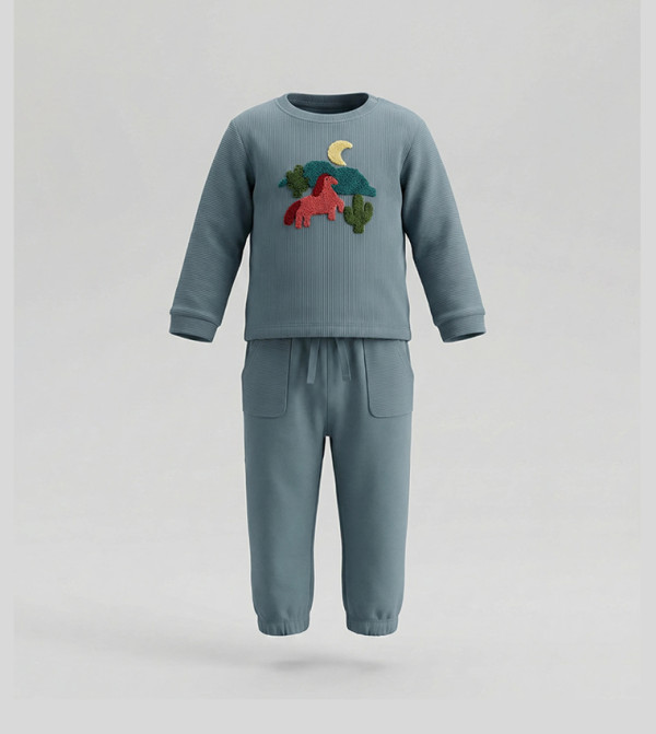 BABIES & MORE  cobalt-and-ochre - Blue clothing sets