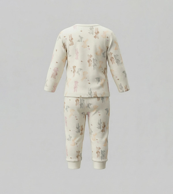 بيبيز آند مور بيبيز آند مور  - أوف وايت  مجموعات بلايز وبيجامة