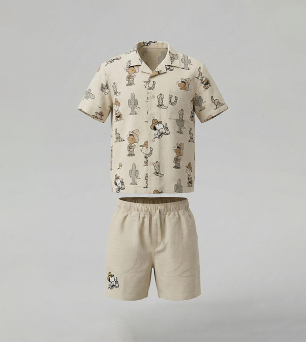 BABIES & MORE  - Beige clothing sets