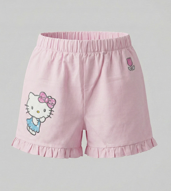 BABIES & MORE  - Pink Top & Shorts