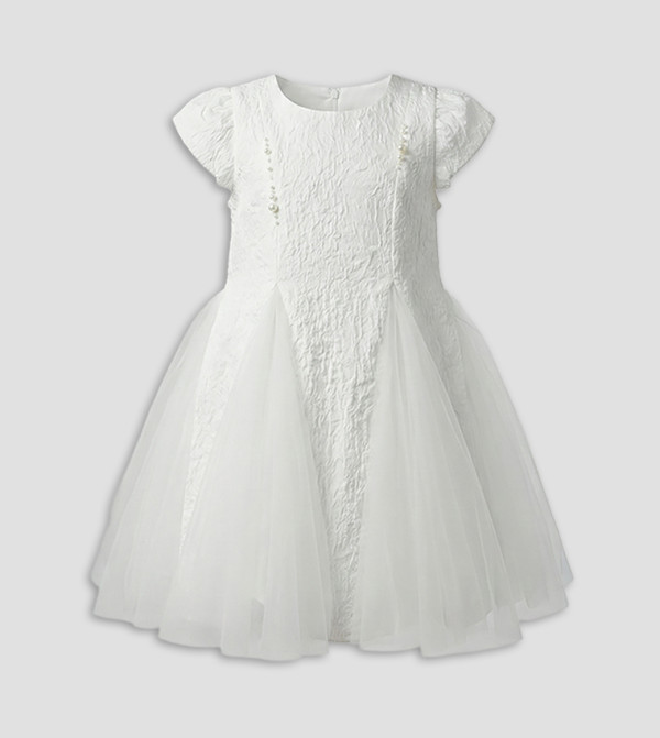 BABIES & MORE BABIES & MORE - White Casual Dress