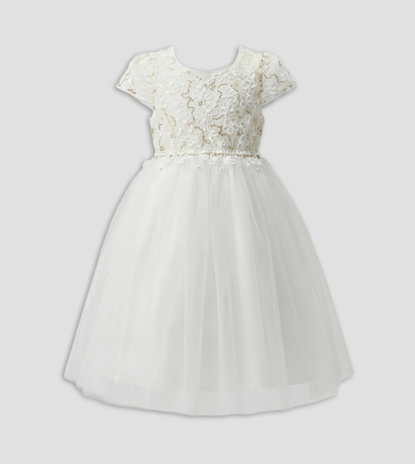 BABIES & MORE BABIES & MORE - White Casual Dress