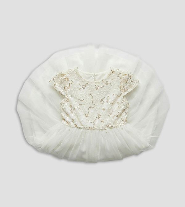 BABIES & MORE BABIES & MORE - White Casual Dress