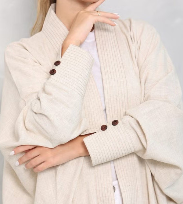 Nikias Arabian Clothing - Beige Abayas