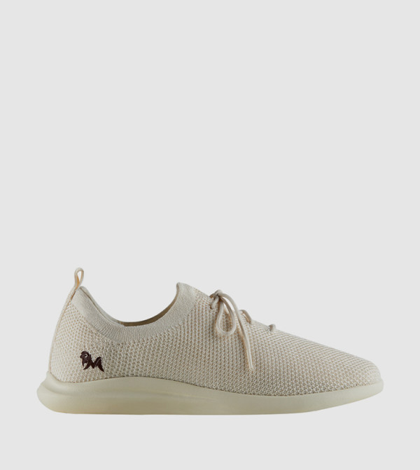 Neeman's  Sneakers - Beige Casual Lace up