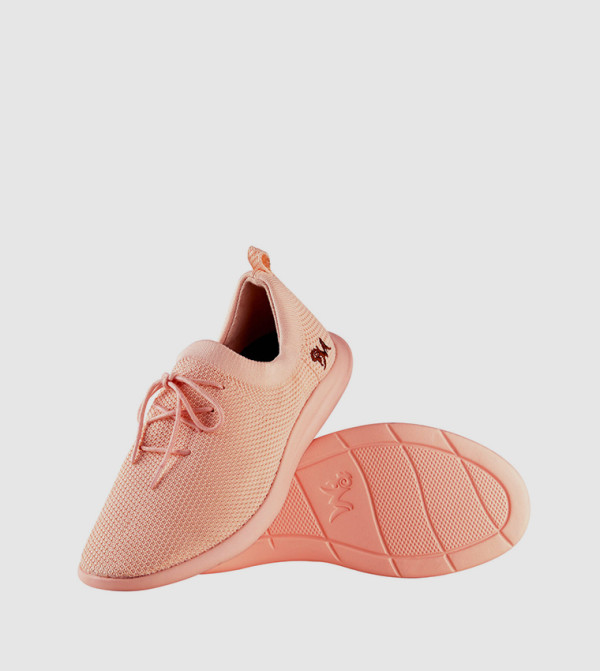 Neeman's Neeman's - Peach Casual Lace up