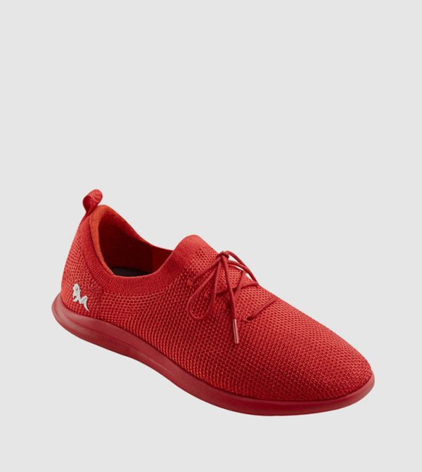Neeman's Neeman's - Red Casual Lace up