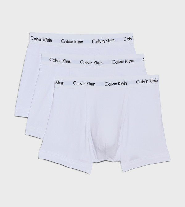 Calvin Klein  Vest & Underwear - White Trunks & Briefs