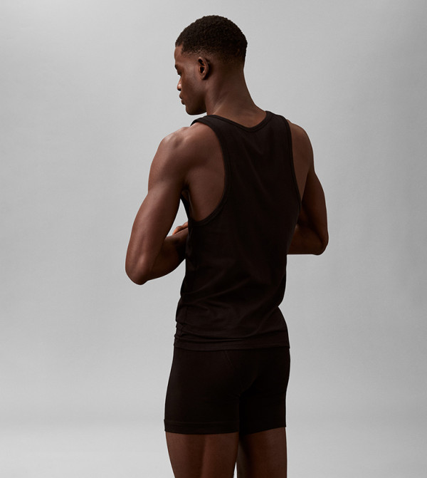Calvin Klein  Vest & Underwear - Black Vests