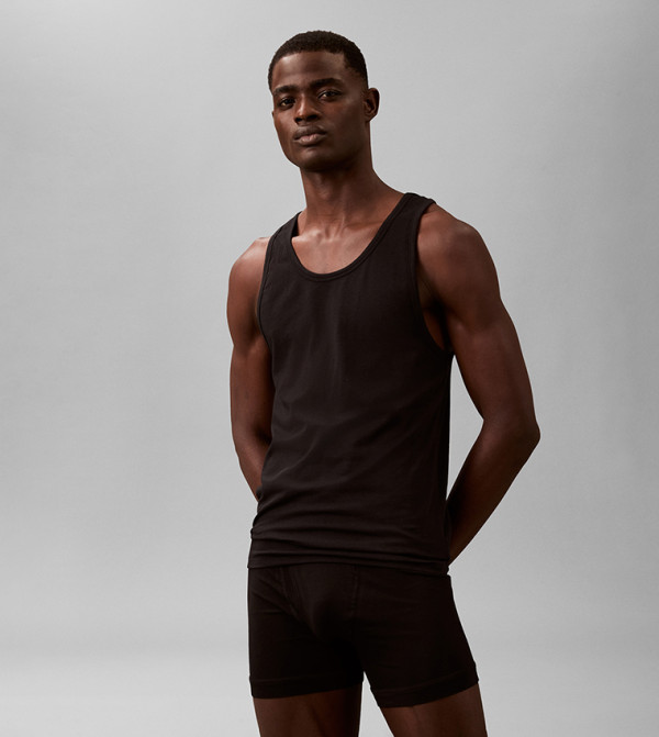 Calvin Klein  Vest & Underwear - Black Vests