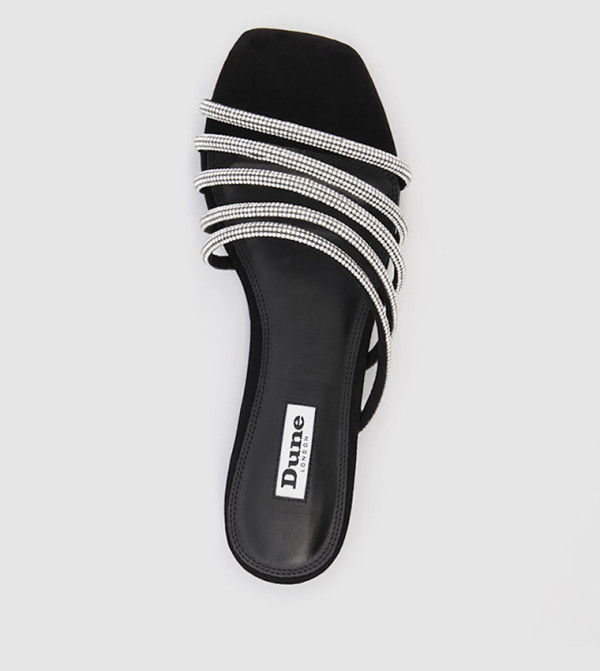 Dune London Dune London - Black Flat Sandals
