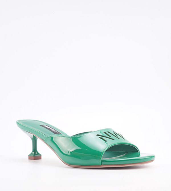 Nine West Shoes - Green Heeled Sandals
