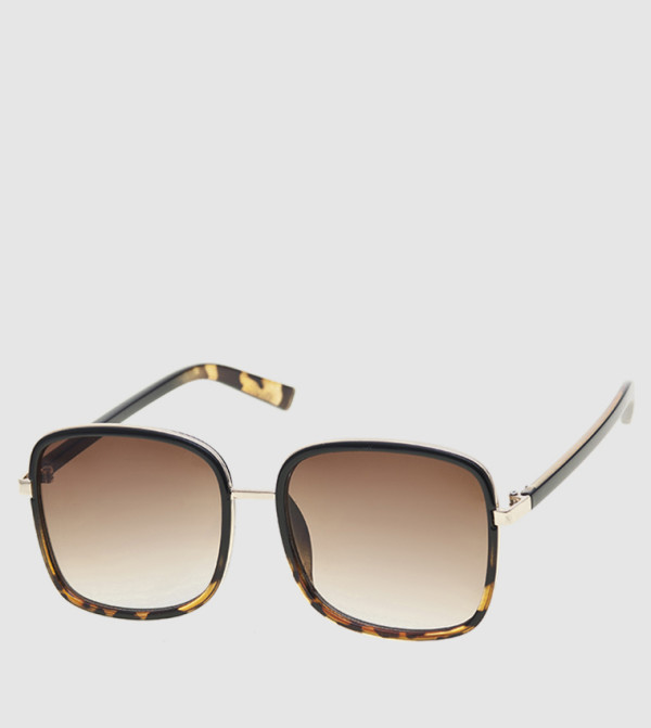 ناين وست  نظارات الشمسية - متعدد Square Sunglasses