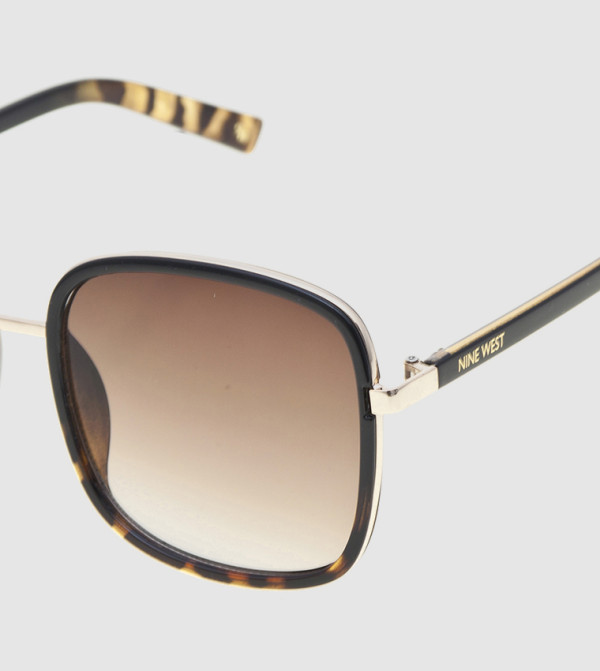 ناين وست  نظارات الشمسية - متعدد Square Sunglasses