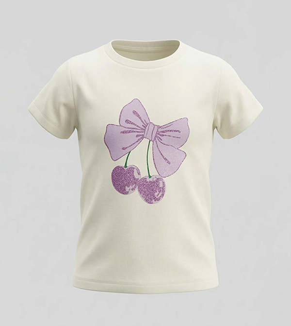 BABIES & MORE BABIES & MORE - Cream T-shirts