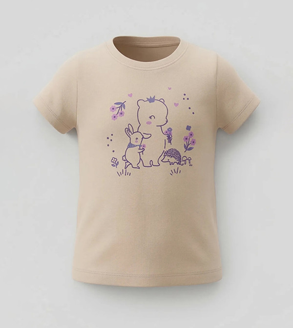 BABIES & MORE BABIES & MORE - Peach T-shirts