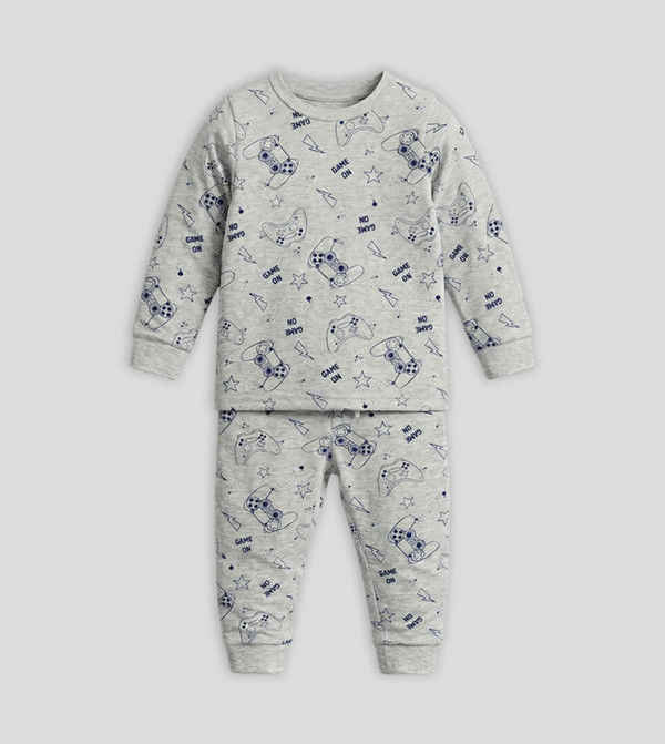 BABIES & MORE  Nightwear - Grey Top & Pyjama Sets