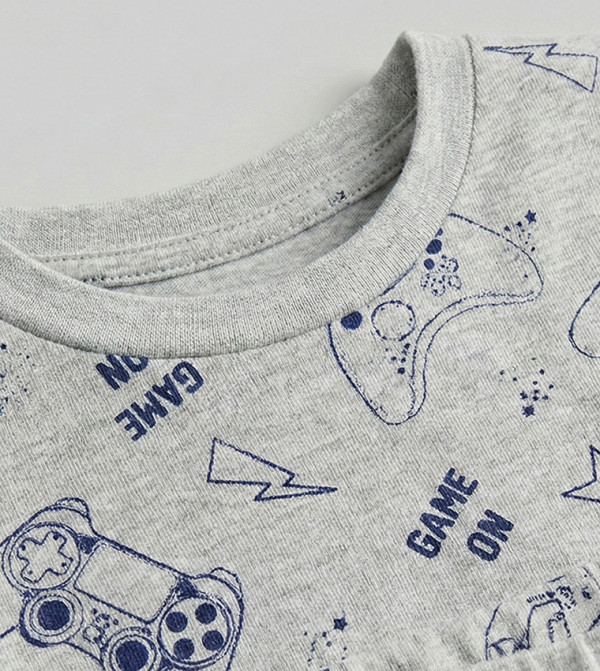 BABIES & MORE  Nightwear - Grey Top & Pyjama Sets