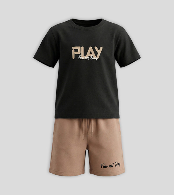 بيبيز آند مورCoach cool-kid-uniforms-k - متعدد توب و شورت