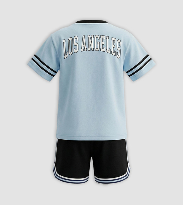 BABIES & MORE  Clothing - Blue Top & Shorts