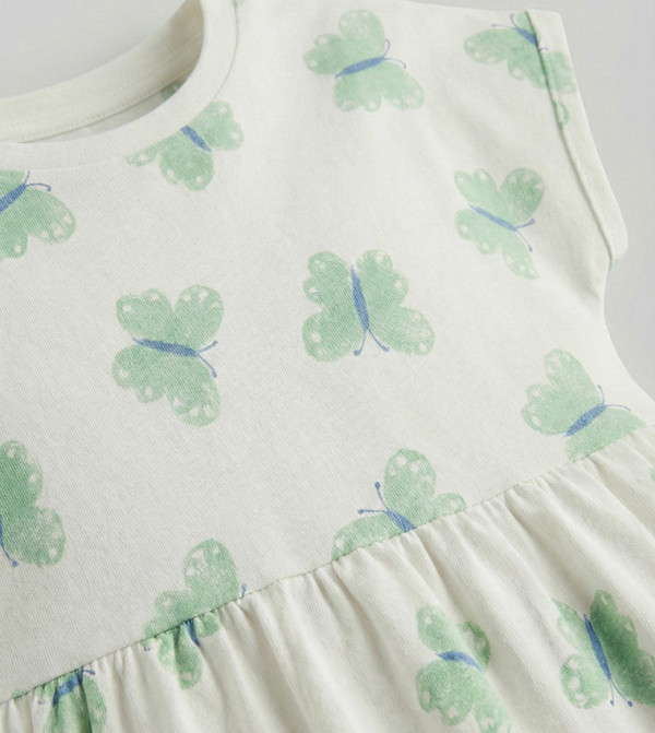 BABIES & MORE  play-dresses - White Casual Dress