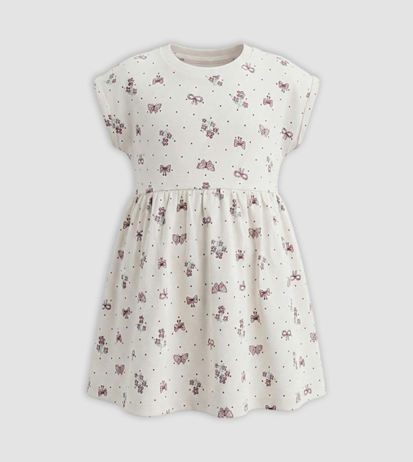 BABIES & MORE  play-dresses - Cream Casual Dress