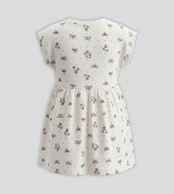 BABIES & MORE  play-dresses - Cream Casual Dress