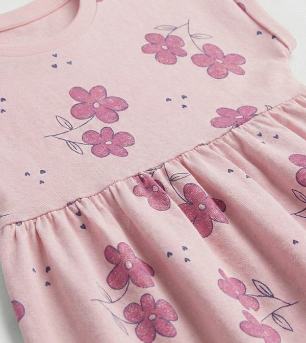 BABIES & MORE  play-dresses - Light Pink Casual Dress