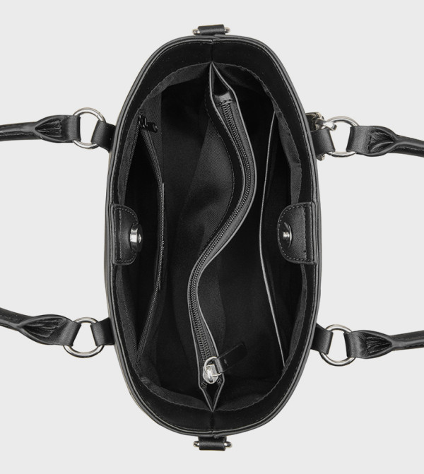 ناين وست ناين وست - أسود Satchel Bags