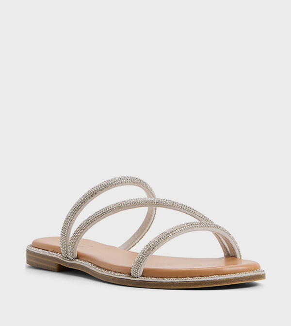 Call it Spring Call It Spring - Silver Flat Sandals