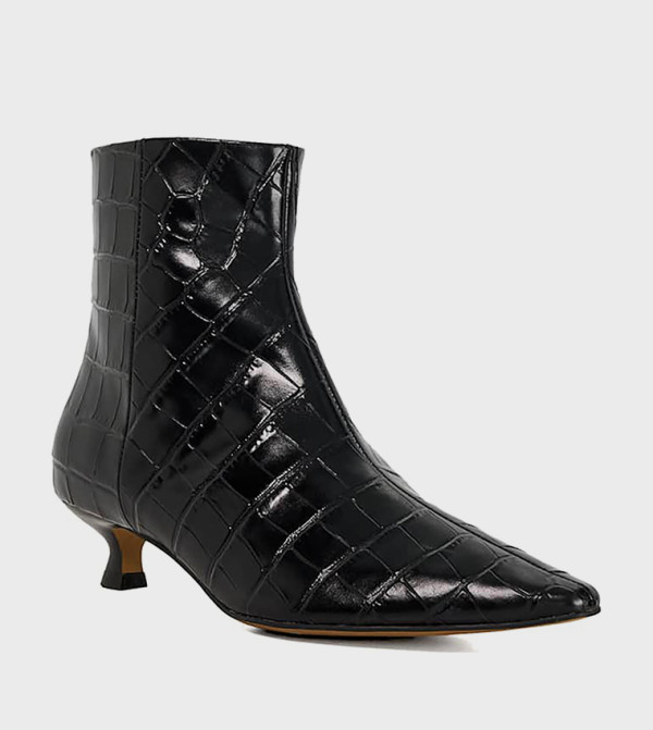 ديون لندن  أبوات - أسود Ankle length Boots