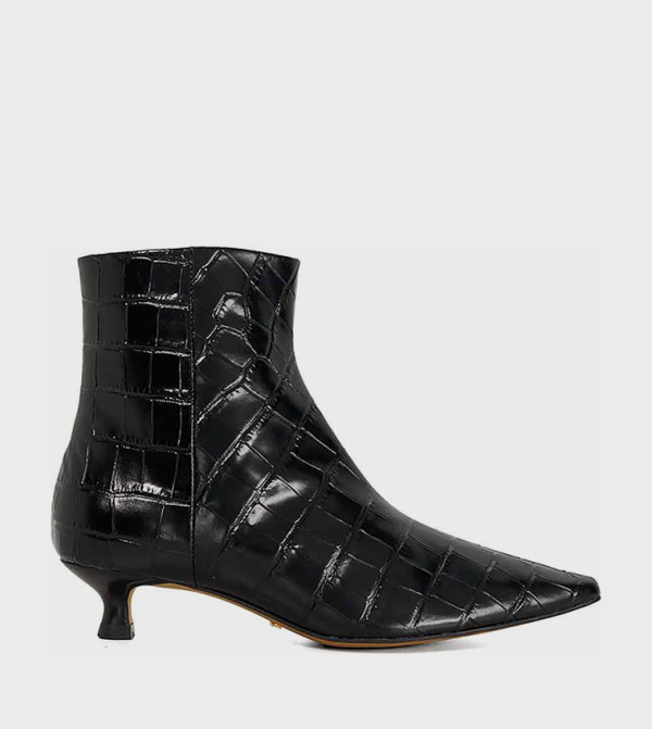 ديون لندن  أبوات - أسود Ankle length Boots