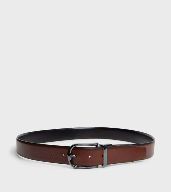 ألدو أكسيسوريز أحزمة كاجوال - أسود Non Leather Belts