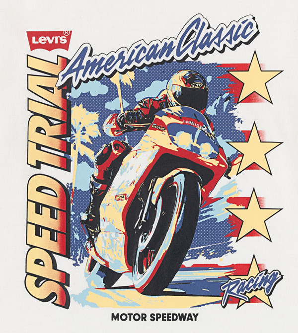 ليفايز  ملابس - أبيض تي شيرتات