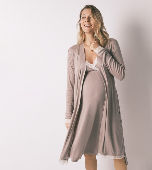 Women’secret  Maternity Clothing - Taupe Sleep wear