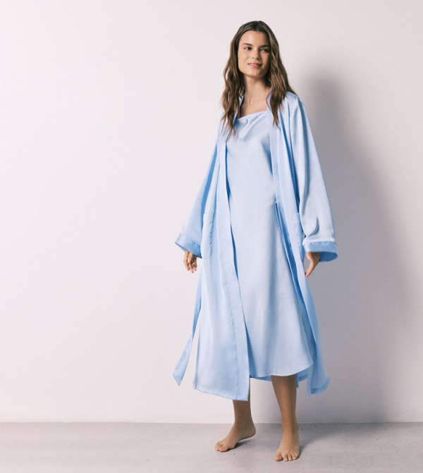 ويمينز سيكريت ويمينز سيكريت - أزرق Night Robes & Kimonos