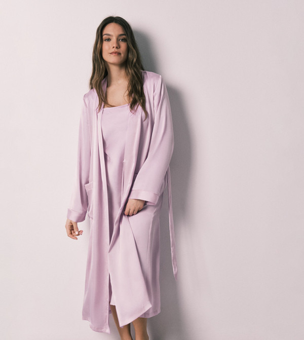 ويمينز سيكريت ويمينز سيكريت - بنفسجي  Night Robes & Kimonos