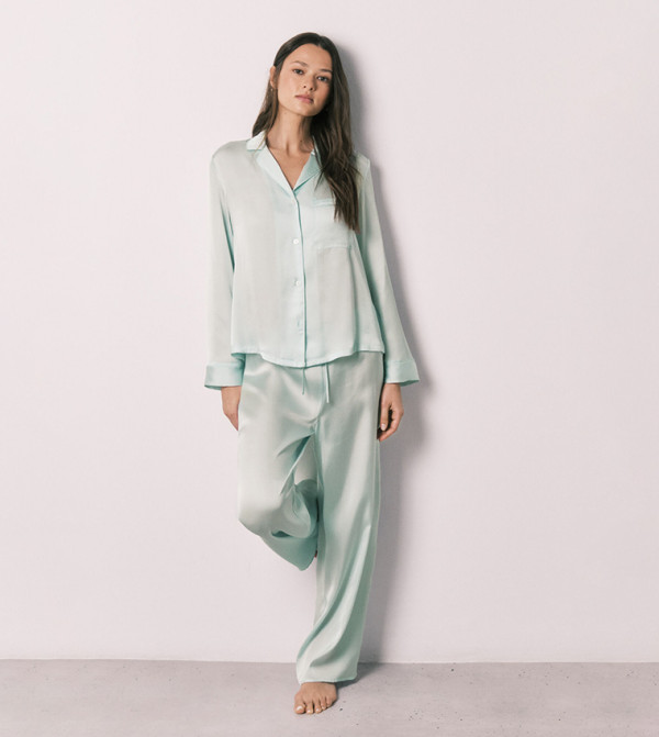 ويمينز سيكريت ويمينز سيكريت - أخضر Pyjama Set