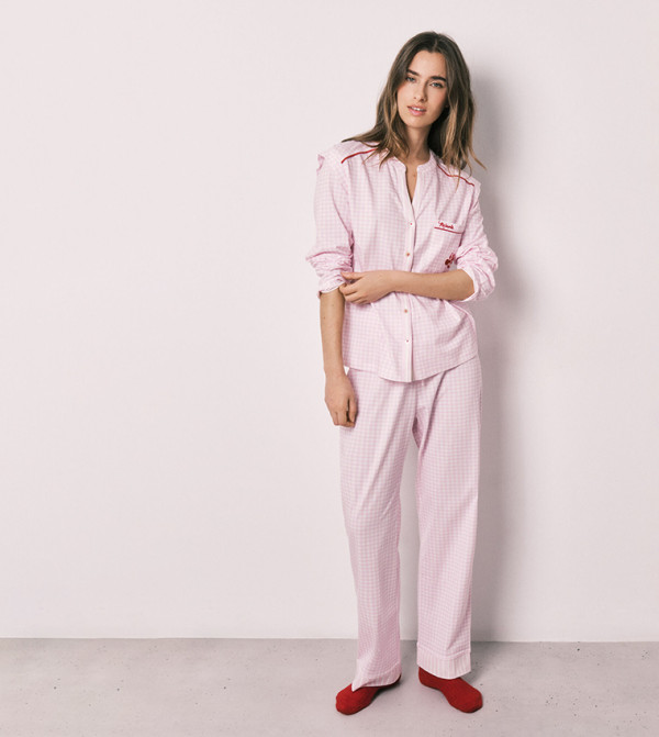 ويمينز سيكريت ويمينز سيكريت - وردي Pyjama Set