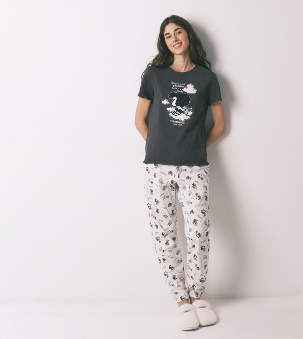ويمينز سيكريت ويمينز سيكريت - أسود Pyjama Set