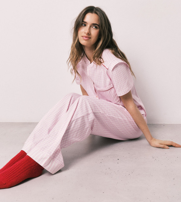 ويمينز سيكريت ويمينز سيكريت - وردي Pyjama Set