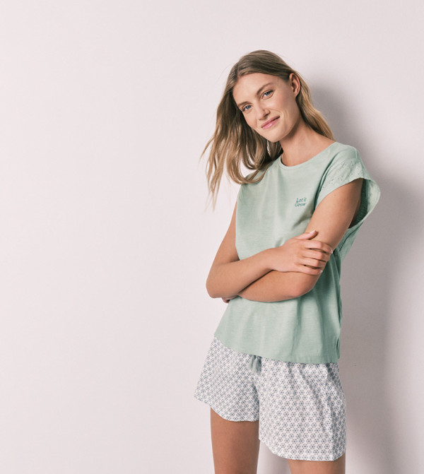 Women’secret Women’secret - Green Pyjama Set